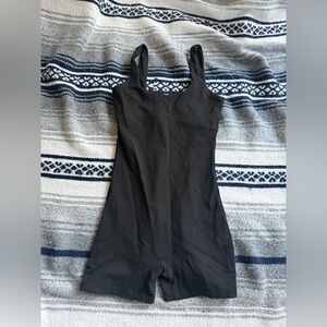 Automet Women’s Black Shorts Bodysuit  Size XS